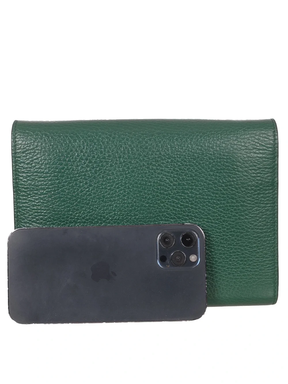 ♥️Gucci Dionysus Emerald Green Leather Shoulder Bag Gold Horsebit Silver Chain♥️ - Picture 5 of 16